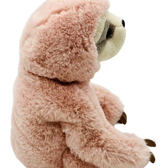 Douglas Cuddle Toys Pokie Sloth Softie Plush Stuffed Animal Rose Gold Pink 9 in - Picture 3 of 10
